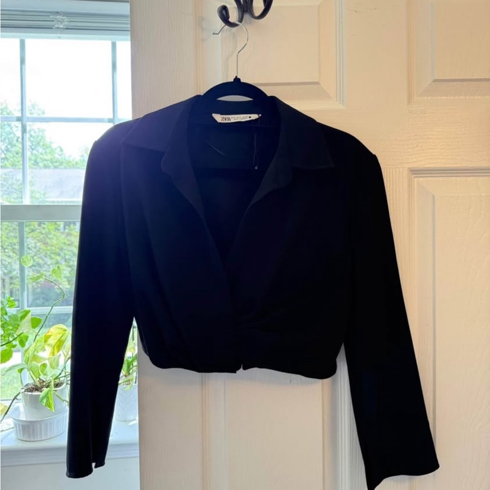 Zara Black Blazer Jacket
